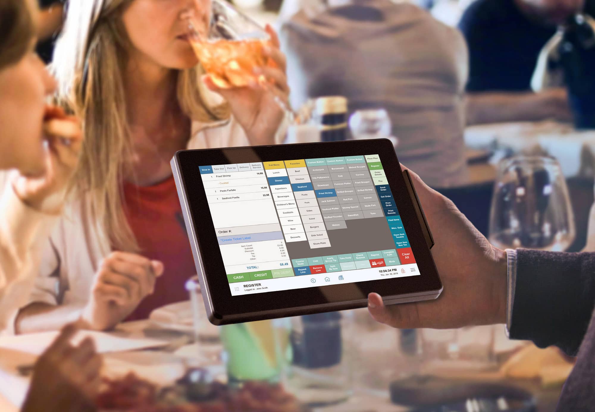 restaurant point of sale system